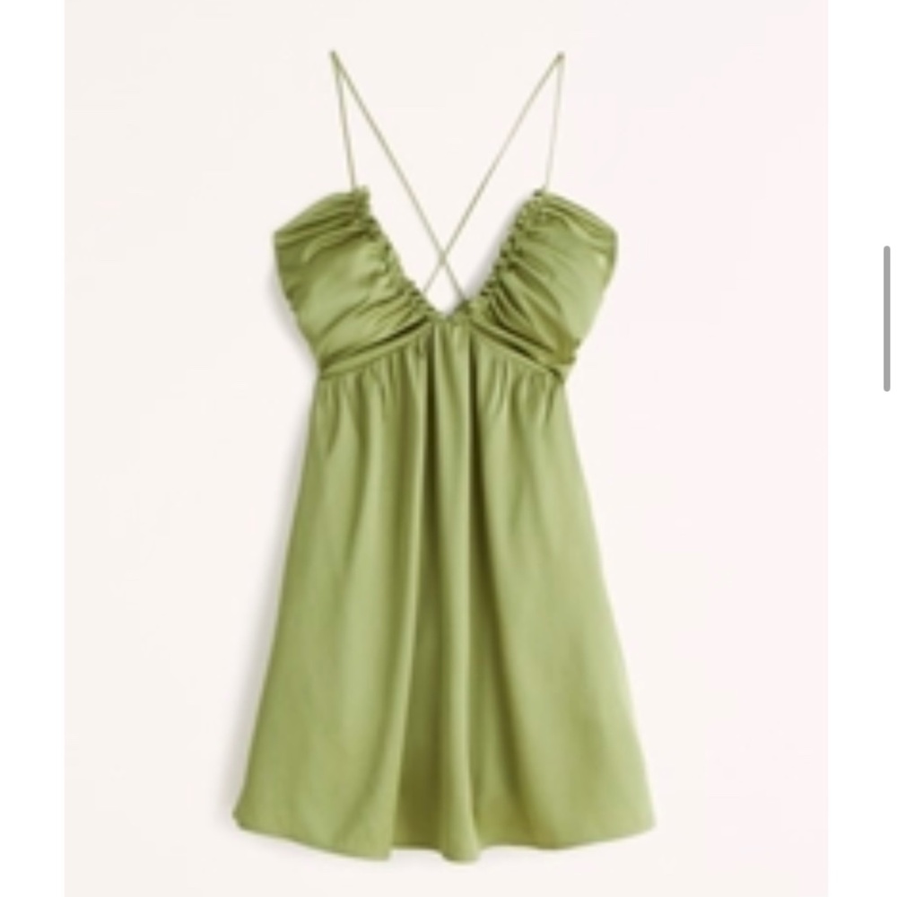 Abercrombie Ruched Mini Dress